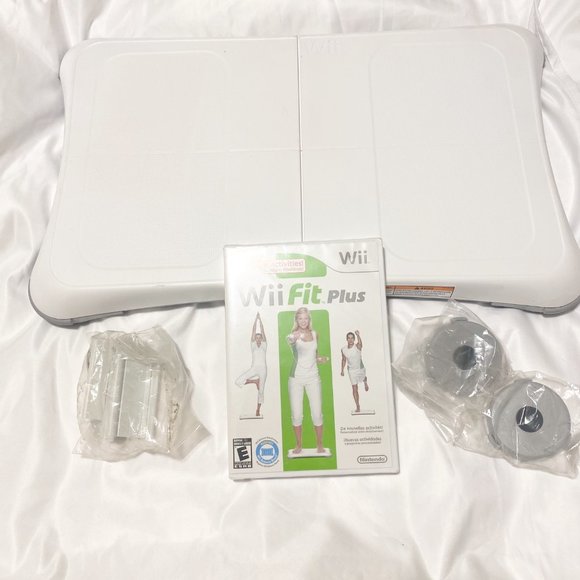 Nintendo Games Nintendo Wii Fit Balance Board Bundle With Wii Fit